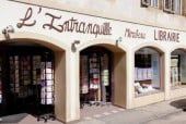 Hubert Haddad à la librairie L’Intranquille-Mirabeau, à Pontarlier