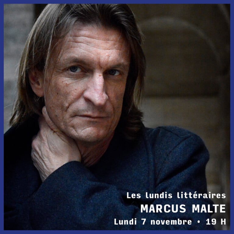 Lundi littéraire avec Marcus Malte