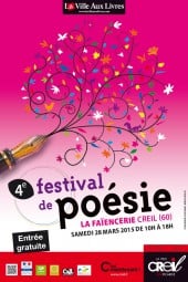 Hubert Haddad invité d’honneur du Festival de Poésie de Creil