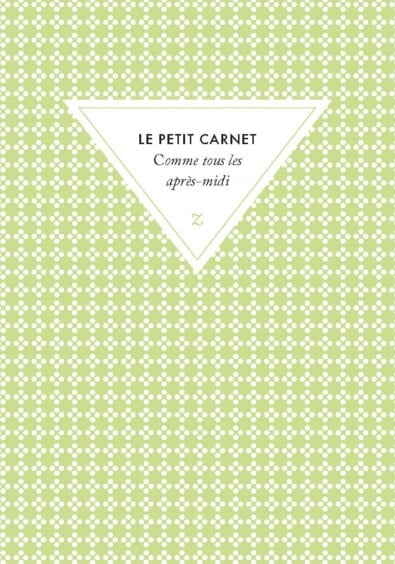 Le petit carnet Comme tous les après-midi