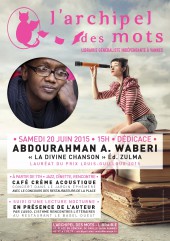 Abdourahman A. Waberi à la librairie l’Archipel des Mots à Vannes
