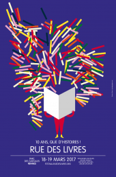 Hubert Haddad au Festival Rue des livres à Rennes