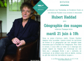 Hubert Haddad aux Rencontre littéraires en Pays de Savoie