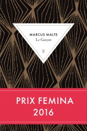 Marcus Malte lauréat du Prix Femina 2016