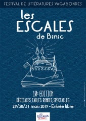 Yahia Belaskri et Hubert Haddad aux Escales de Binic