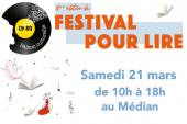 Marcus Malte à la cinquième édition du Festival pour Lire à Saint-Quentin-Fallavier